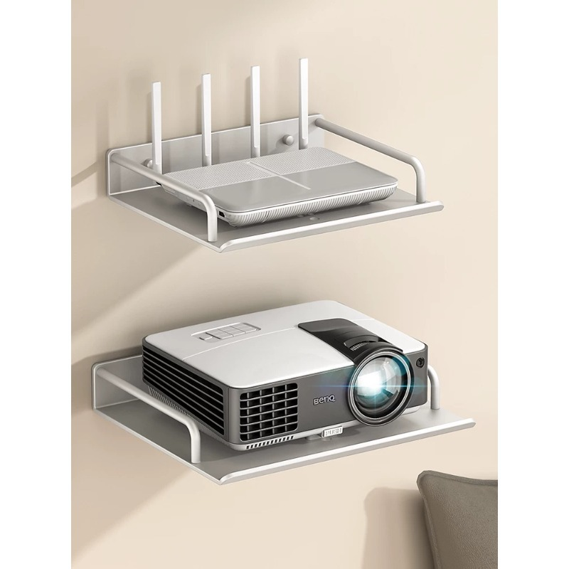 Manufacturer's In-Stock Wifi Aluminum Router Stand, Digital Tv Set-Top Box Holder, Projector Stand, Storage Rack