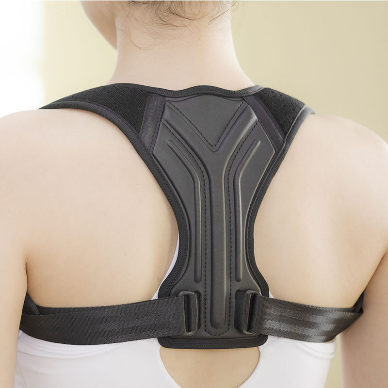 Amazon New Camelback Corrector with Breathable Adjustable High and Low Shoulder Straightening Back Corrector for Men and Women