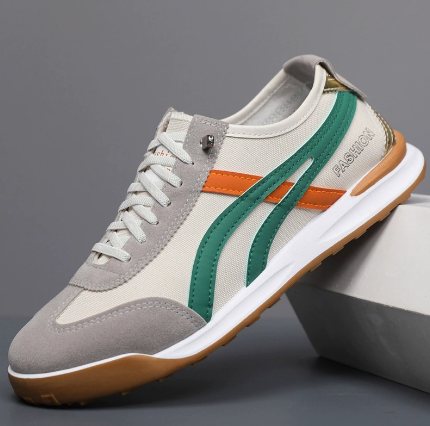 Couple Canvas Shoes Summer New Soft-Soled Lightweight Forrest Gump Shoes Men's Lightweight Slip-On Lazy Sports and Leisure Shoes