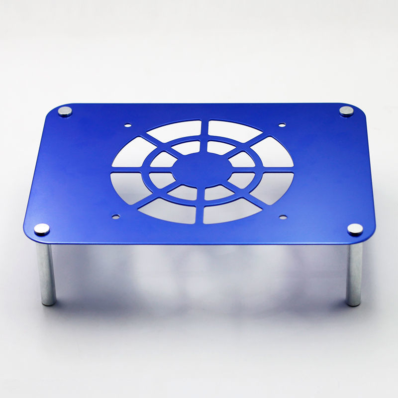 Router Radiator Bracket Placement Shelf Cooling Light Cat Tv Set-Top Box Bracket Metal Aluminum Single Layer Silent