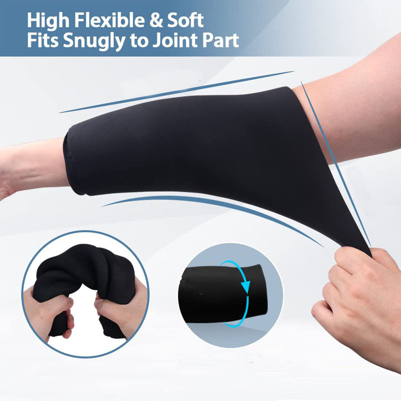 Amazon Elbow Gel Cold Compress Protector Ice Wrist Ice Elbow Protection Cold and Hot Gel Cover Elastic Ice Pack Compression