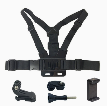 Suitable for Apple iphone Samsung Huawei mobile phone chest fixed shooting shoulder strap chest shooting bracket