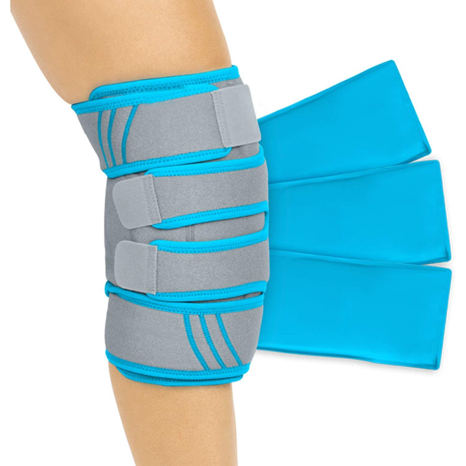 Cold and Hot Ice Compress Gel Postoperative Mediation Protectors Knee Joint Fever Knee Protectors in stock Old People Injured Cold Protection Ice Bag