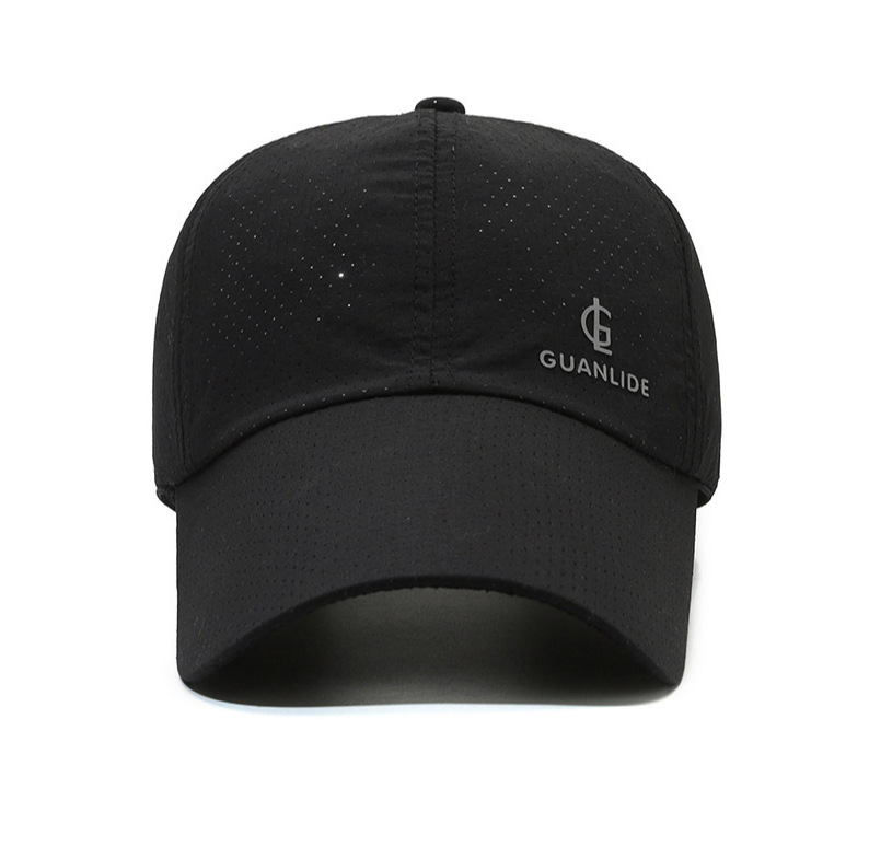 New Men's Baseball Cap, Summer Breathable Perforated Quick-Drying